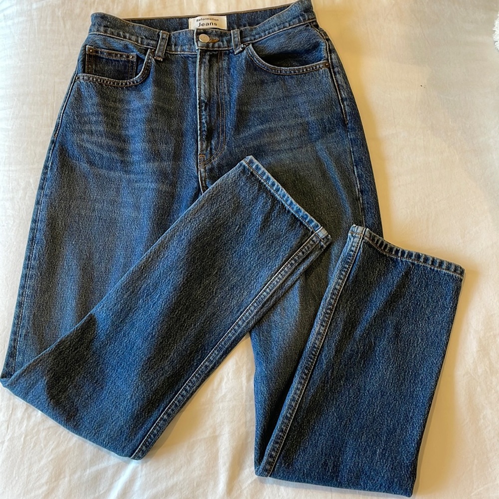REFORMATION JEANS Stevie ultra high rise! SZ 27